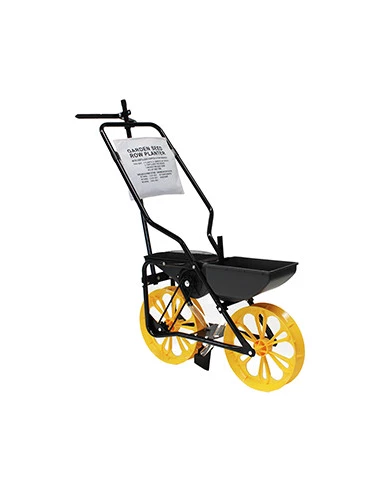 Semoir de précision, chassis acier avec roues concaves en tandem et deux bacs (pour séparation semen