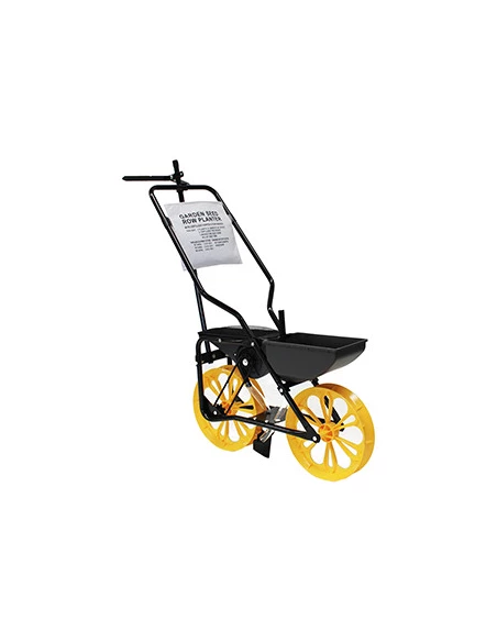 Semoir de précision, chassis acier avec roues concaves en tandem et deux bacs (pour séparation semen