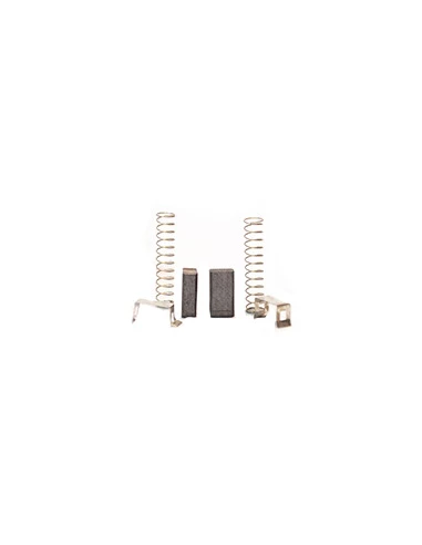 Jeu de 2 charbons adaptable pour BOSCH. Dimensions: 5x8x15mm.