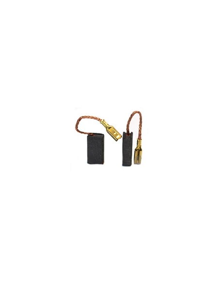 Jeu de 2 charbons adaptable pour AEG-ATLAS COPCO, MILWAUKEE. Dimensions: 5 x 8 x 15mm.