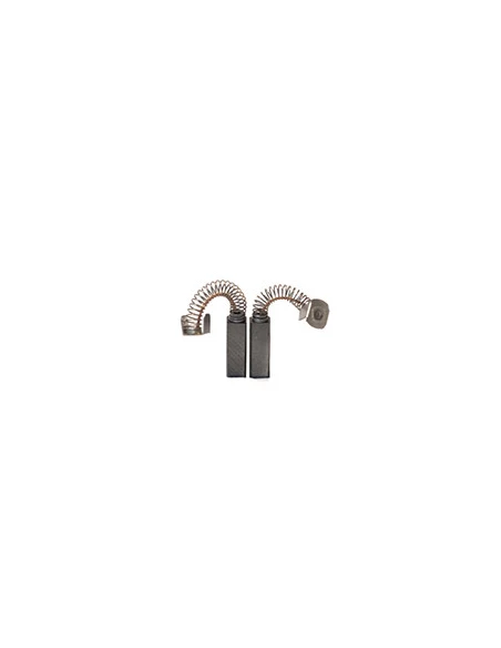 Jeu de 2 charbons adaptable pour VIRUTEX. Dimensions: 5 x 6 x 17mm.