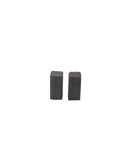 Jeu de 2 charbons adaptable pour PERLES. Dimensions: 5 x 8 x 12mm. -PL