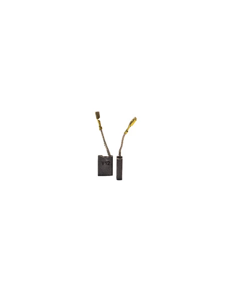 Jeu de 2 charbons adaptable pour BOSCH, SKIL. Dimensions: 6,3 x 16 x 22mm.
