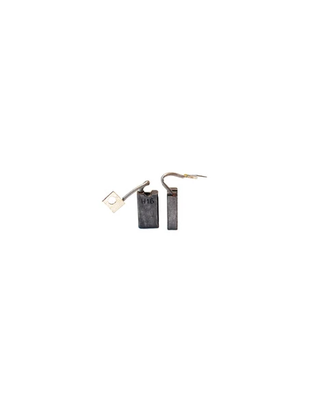 Jeu de 2 charbons adaptable pour BOSCH. Dimensions: 6,35 x 12,5 x 22mm.