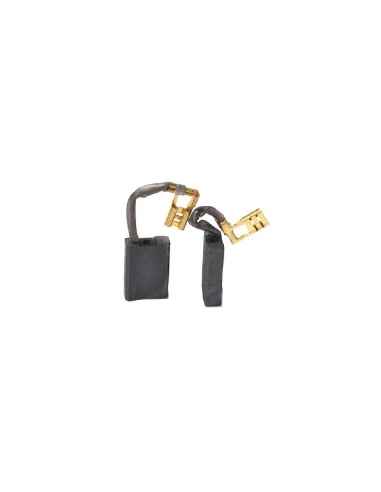 Jeu de 2 charbons adaptable pour DE WALT. Dimensions: 6.3 x 16x23mm.