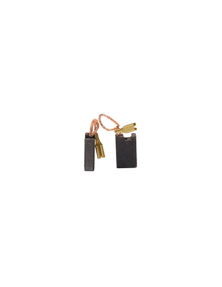 Jeu de 2 charbons adaptable pour AEG - ATLAS COPCO. Dimensions: 5x10x16mm.