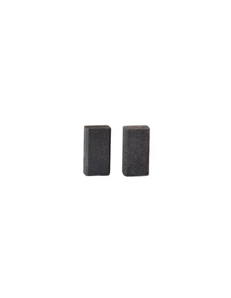 Jeu de 2 charbons adaptable pour AEG - ATLAS COPCO. Dimensions: 5 x 8 x 15mm.