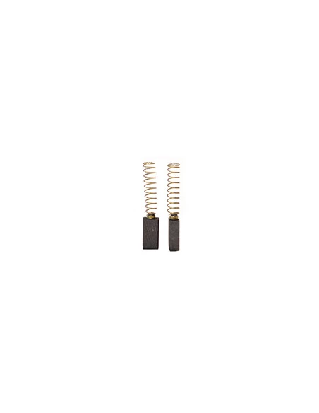 Jeu de 2 charbons adaptable pour AEG - ATLAS COPCO, MILWAUKEE. Dimensions: 5 x 8 x 14mm.