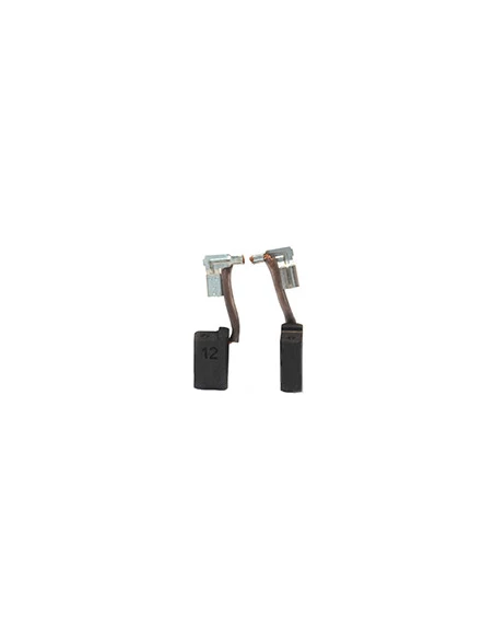 Jeu de 2 charbons adaptable pour AEG - ATLAS COPCO, MILWAUKEE. Dimensions: 5 x 8 x 12.5mm.