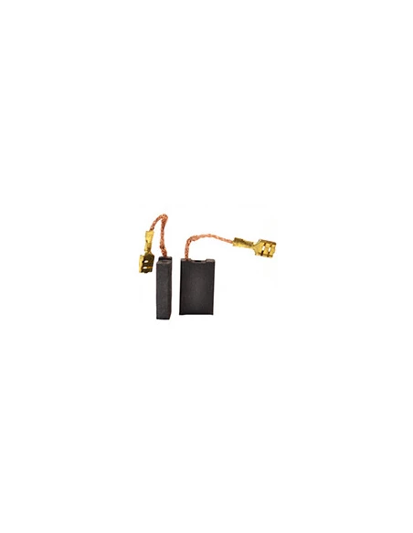 Jeu de 2 charbons adaptable pour AEG - ATLAS COPCO, MILWAUKEE. Dimensions: 8 x 14 x 19mm.