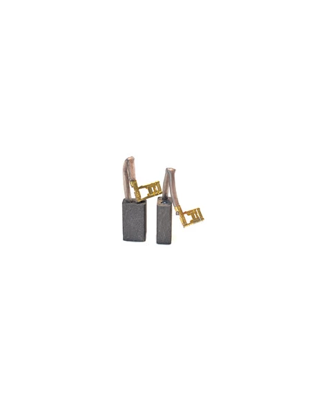Jeu de 2 charbons adaptable pour FEIN. Dimensions: 8 x 12.5 x 22mm.