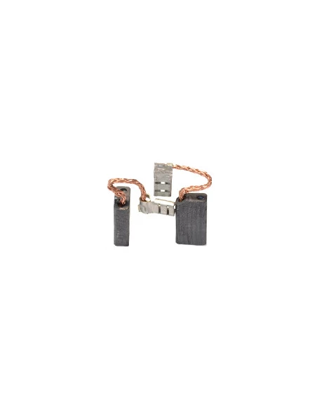 Jeu de 2 charbons adaptable pour FEIN. Dimensions: 5 x 10 x 17mm.
