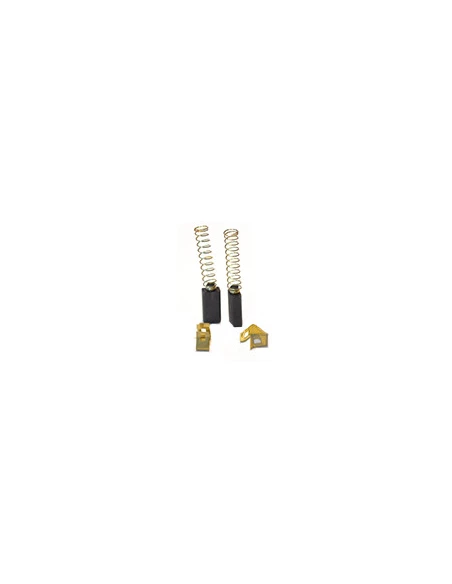 Jeu de 2 charbons adaptable pour BOSCH. Dimensions: 5 x 8 x 15,5mm.