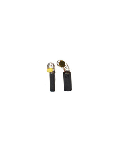 Jeu de 2 charbons adaptable pour AEG-ATLAS COPCO. Dimensions: 6x9x24,5mm.