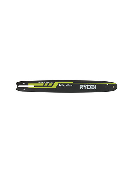 Guide origine Ryobi coupe 40 cm - 3/8LP 050'' (1,3 mm) 56E pour modèles RCS3835T, RCS3835TC2, RCS3840T Origine RAC246