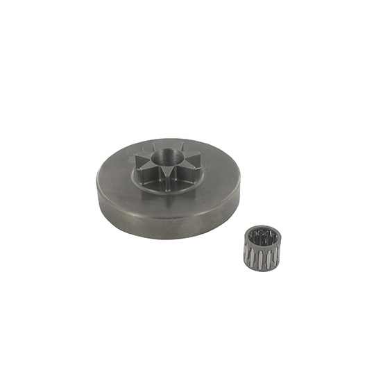 Pignon étoile 3/8 - 7 dents adaptable pour tronçonneuse DOLMAR modèles 112, 113, 114, 116, 117, 119, 120, 116SI, 120Super