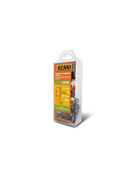 Chaîne de tronçonneuse OZAKI sous coque semi carrée: 325'' 058 (1,5mm) 76 entraîneurs ( E76 )