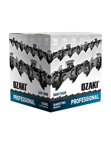 Rouleau de chaîne de tronçonneuse OZAKI semi carrée: 1/4'' 050 (1,3mm) 25 pieds