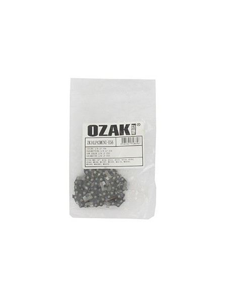 Chaîne de tronçonneuse OZAKI semi carrée 1/4'' 043 (1,1mm) mini 56 entraîneurs Equivalent chaîne STIHL type PM3 Adaptable sur mo