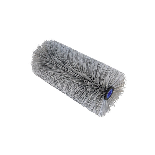 Brosse de nettoyage type GRIZZLY adaptable BEMA 20, BEMA Agrar, Kommunal Dual 520. Couleur blanche. Ø510 mm x L 750 mm. Largeur