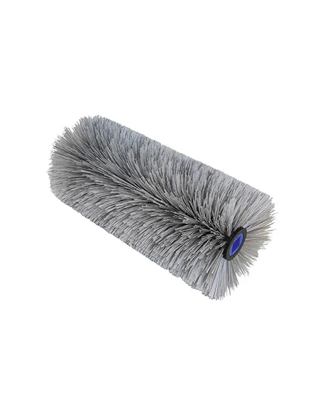 Brosse de nettoyage type GRIZZLY adaptable BEMA 20, BEMA Agrar, Kommunal Dual 520. Couleur blanche. Ø510 mm x L 750 mm. Largeur