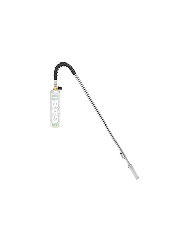 Désherbeur thermique pour cartouche de gaz, 1000°C. Connexion 7/16'' (livré sans cartouche de gaz).