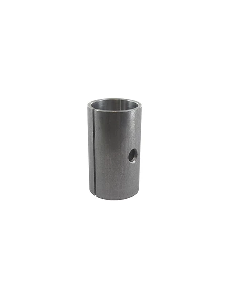 Bague de réduction aluminium 28 - 24mm pour tube de débroussailleuse à dos à associer au renvoie d'angle avec motobineuse univer