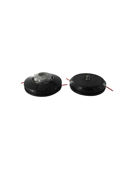 Tête fil nylon adaptable ARNETOLI MOTOR à bouton métal - Livrée avec adaptateur M10 x 1,25 MG - Peut contenir jusqu'à 13 m de fi