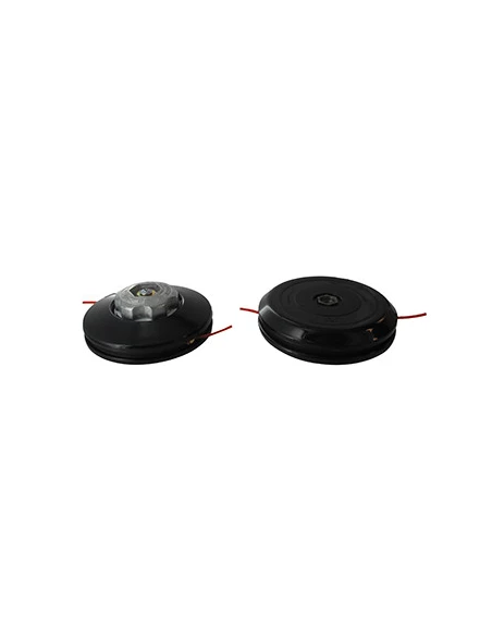 Tête fil nylon adaptable ARNETOLI MOTOR à bouton métal - Livrée avec adaptateur M12 x 1,50 FG. Peut contenir jusqu'à 13 m de fil