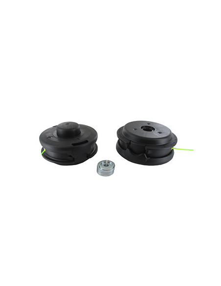 Tête fil nylon universelle semi-automatique TAP-N-GO. A partir de 25cc, Ø 109mm, sans adaptateur, alésage 25,4mm et livré avec j