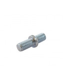 Adaptateur universel pour tête fil nylon mâle/mâle pas à gauche - M8 x 1