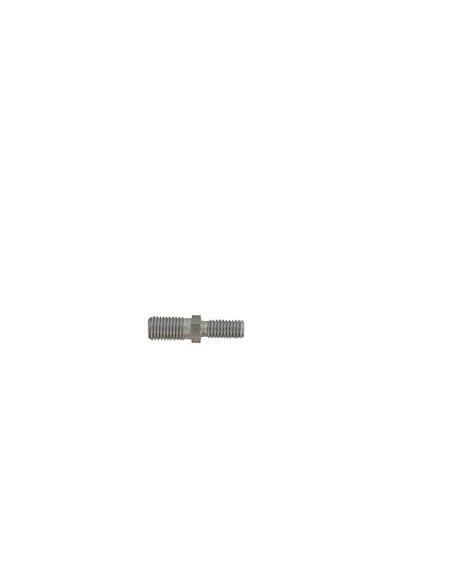 Adaptateur universel pour tête fil nylon mâle/mâle pas à gauche - M10 x 1,25 MG et M8 x 1,25 MG
