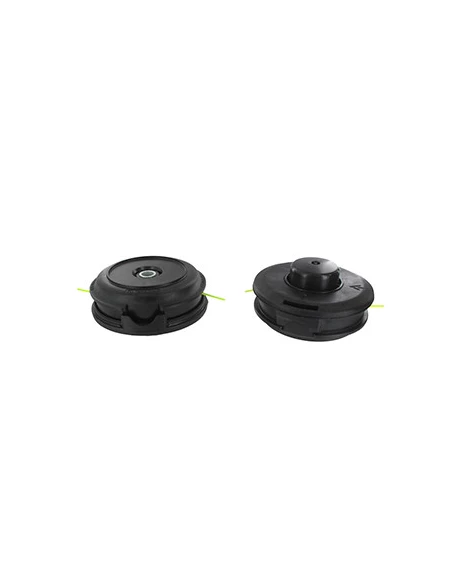 Tête fil nylon TAP-N-GO TECOMEC diamètre: 130 mm. Livrée avec du fil rond diamètre: 2,4 mm et adaptateur femelle M10 x 1,00 G (S