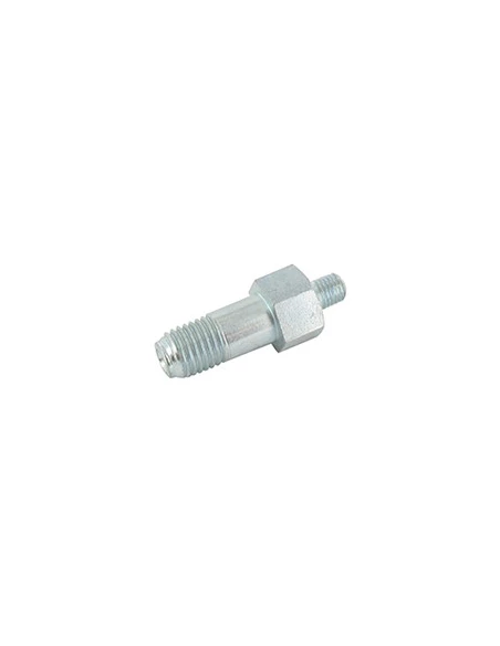 Adaptateur pour tête fil nylon à bouton métal TECOMEC-M10 x 1,25 gauche mâle