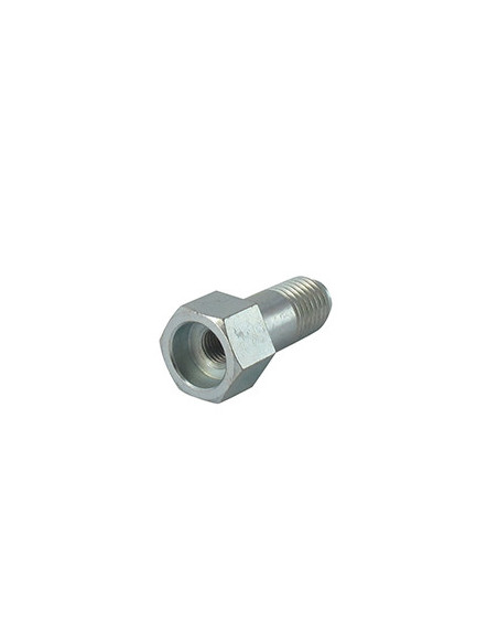 Adaptateur pour tête fil nylon à bouton métal TECOMEC - M10 x 1,25 gauche femelle