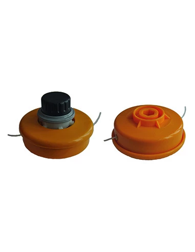 Tête fil nylon TAP-N-GO 2 fils pour désherbeuse McCULLOCH, hexagone de 16 mm avec vis de pas US 18G5/16'' D, s'utilise sur ET270