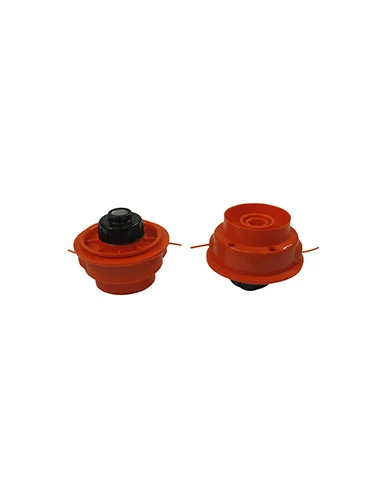 Tête fil nylon TAP-N-GO 2 fils adaptable pour désherbeuse STIHL depuis 2008. Remplace origine 4006 -710- 2106. Hexagone de 16 mm