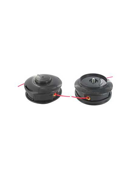 Tête fil nylon TAP-N-GO GGP / CASTELGARDEN, GREENCUT, STIGA pour machines BS45D, BJ345D, A3L4353240/1, avec adaptateur mâle gauc