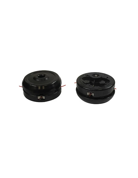 Tête 4 fils diamètre: 150mm WEED EATER (sans adaptateur). Livrée avec du fil rond diamètre : 2,6mm et clé Allen 7/32''. S'adapte