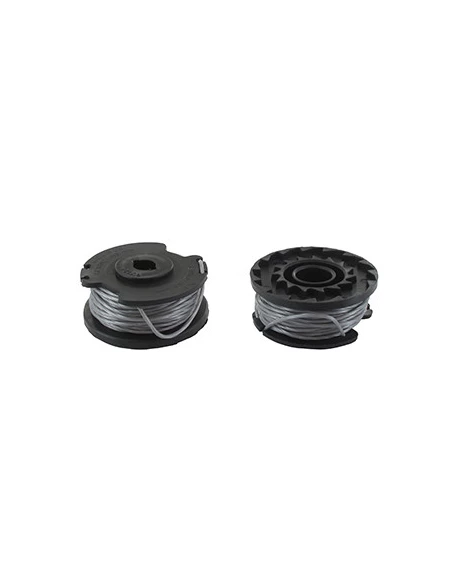 Bobineau adaptable pour coupe bordures RYOBI modèles: RLT36, RLT36B33, RLTC33, RLT36C3325, RLT36C3326. Remplace origine: RAC143.