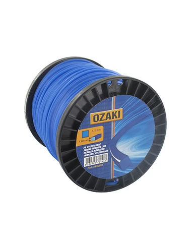 Bobine fil nylon carré OZAKI - Longueur: 60m, Ø: 3,00mm