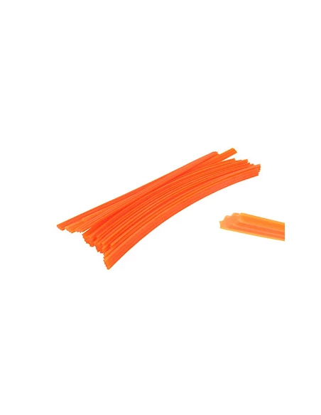 Jeu de 16 brins de rechange pour brosse de désherbage nylon 1610304.