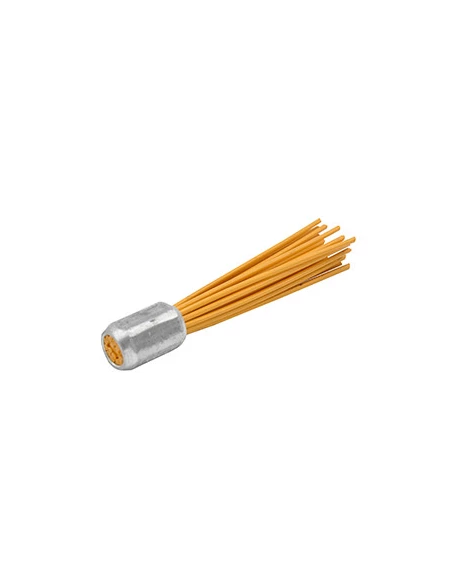 Lot de 10 brins de remplacement en plastique pour ETESIA: MBR50 - TIELBURGER: TW50, TW50S, TW50X. Longueur totale 160 mm, Ø brin