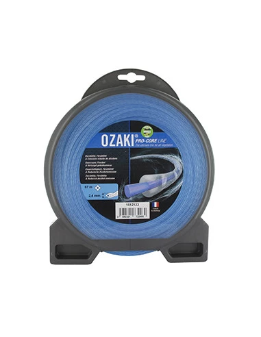 Coque fil nylon OZAKI PRO-CORE LINE. - Longueur: 87 m, Ø: 2,40mm.