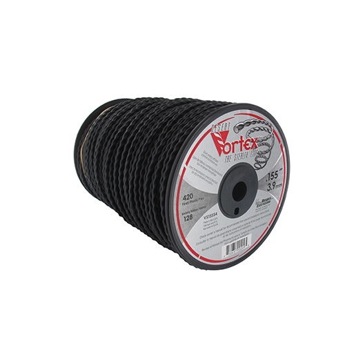 Bobine fil nylon copolymère VORTEX - Longueur: 128m, Ø: 3,90mm.