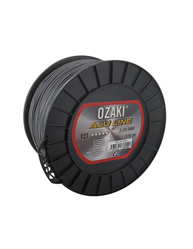 Bobine fil nylon OZAKI ALU LINE - Longueur: 378m, Ø: 2,00mm