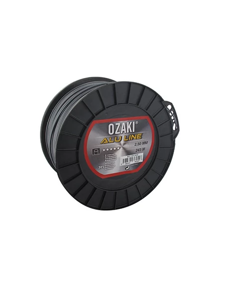 Bobine fil nylon OZAKI ALU LINE - Longueur: 243m, Ø: 2,50mm