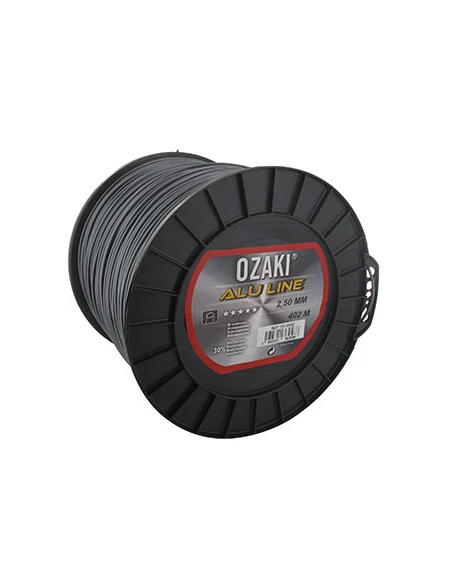 Bobine fil nylon OZAKI ALU LINE - Longueur: 402m, diamètre : 2,50mm