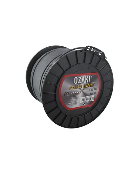 Bobine fil nylon OZAKI ALU LINE - Longueur: 205m, Ø: 3,50mm
