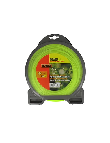 Coque fil nylon rond OZAKI PREMIUM - Longueur: 63m, Ø: 2,00mm